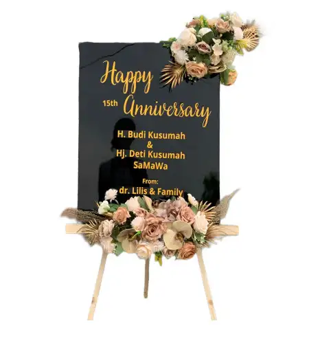 Papan Bunga Akrilik Toho